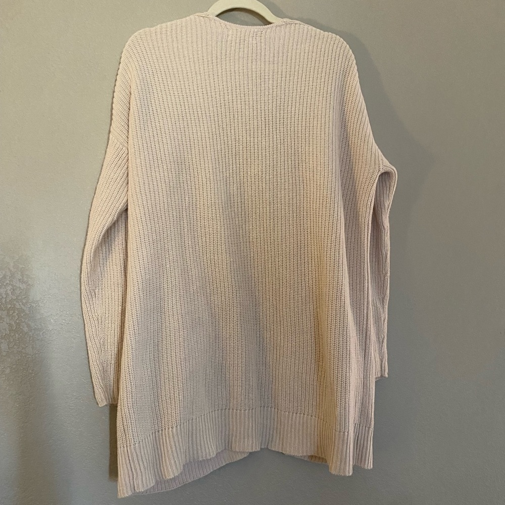 Universal Thread Cream Open-Front Knit Cardigan - Picture 7 of 7